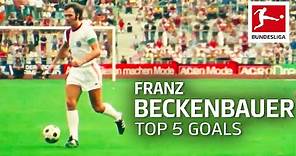 Franz Beckenbauer - Top 5 Goals