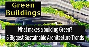 "What is Green Building" | (Sustainable architecture) | (Green building benefits)