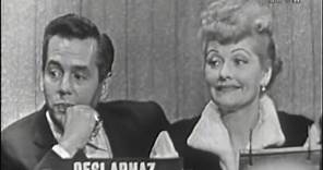 What's My Line? - Lucille Ball & Desi Arnaz (Oct 2, 1955)
