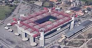 GIUSEPPE MEAZZA - FOOTBAL STADIUM - A.C. MILAN / F.C. INTERNAZIONALE - 80.018 SPECTATORS !!