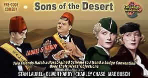 Sons of the Desert (1933) — Pre-Code Comedy / Stan Laurel, Oliver Hardy, Charley Chase, Mae Busch