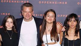 Matt Damon bei Oppenheimer-Premiere: Seltener Red-Carpet-Auftritt mit seinen Töchtern