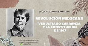 Revolución Mexicana Venustiano Carranza, Constitución de 1917 Adolfo de la Huerta Nombre correcto