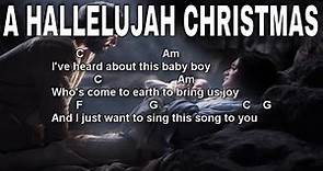 A Hallelujah Christmas With Lyrics and Chords