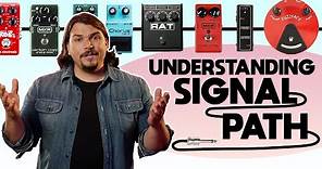 Effects Pedal Order Explained
