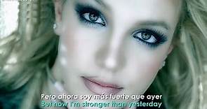 Britney Spears - Stronger // Lyrics + Español // Video Official