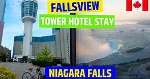 NIAGARA FALLS TOWER HOTEL OVERLOOKING THE FALLS | IHOP FALLSVIEW TOWER HOTEL | FALLSVIEW HOTEL ROOM