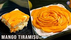 Mango Tiramisu Recipe - No Oven | Mango Dessert | How To Make Tiramisu at Home | Summer Recipes