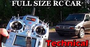 Full size RC Car Technical