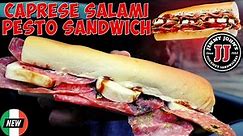 Jimmy Johns Caprese Salami Pesto Sandwich Review
