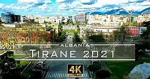 Tirana 2021 - 🇦🇱 #Albania [4K Drone Footage] @MTravelVlog