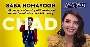Actress Saba Homayoon on first acting job and working on TBS' Chad