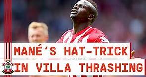 CLASSIC MATCH | Sadio Mané scores fastest Premier League hat-trick