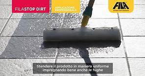 FILASTOP DIRT Barriera protettiva contro lo sporco per gres | applicazione professionale