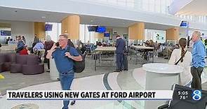 Expanded Ford Airport concourse welcomes travelers