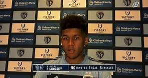 Jaylin Lindsey on opening goal in Portland: 'It was a planned out play'
