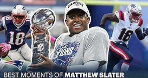 Highlights from Matthew Slater’s Legendary 16-Year Patriots Career