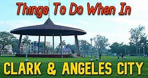 What's Inside CLARK AND ANGELES CITY of Pampanga | Angeles and Clark City Tour | Philippines Travel