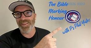 The Bible Marking Honour (Pathfinder Honors)