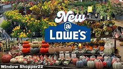 LOWE’S GARDEN CENTER | LATE AUGUST 2023 | BROWSE WITH ME #LOWESGARDEN #LOWESFALLDECOR