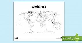 FREE Blank World Map
