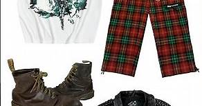 Aesthetic 80s Punk Outfit Idea for Men ✮