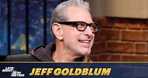 Jeff Goldblum Makes Seth Sing with Him and Shares the Story of His Band's Namesake