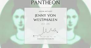 Jenny von Westphalen Biography - German theatre critic and political activist (1814–1881)