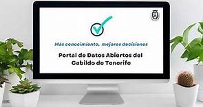Paseo por el Portal de Datos Abiertos del Cabildo de Tenerife