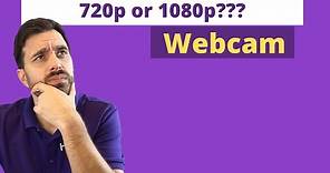 Webcam 720p vs 1080p LIVE WEBCAM TEST!