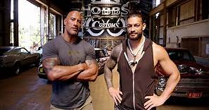 The Rock and Roman Reigns talk about family and “Hobbs & Shaw”