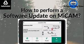 How to Update the Software of the Navman MiCAM?