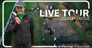 LIVE TOUR | Tudor Archaeology at Sudeley Castle 2023