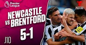 Highlights & Goals: Newcastle vs. Brentford 5-1 | Premier League | Telemundo Deportes