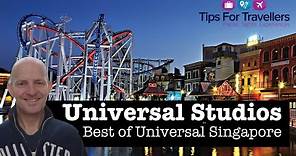 Universal Studios Singapore - Tour of the best rides and attractions