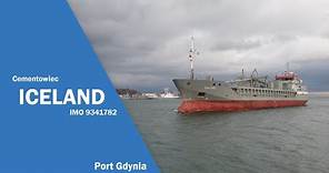 Cementowiec ICELAND IMO 9341782 | Port Gdynia