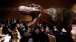 Like "Jurassic Park," Japan unveils dinosaur robots