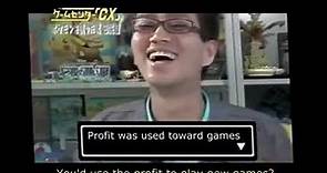 PART 1 - 2004 Interview with Satoshi Tajiri - The Beginning of Game Freak