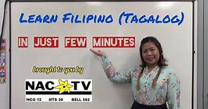 Easy Filipino (Tagalog) Lessons: Lesson 2 - Reading in Filipino