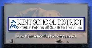 Come And Work For The Kent School District