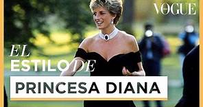 El estilo de la princesa Diana de Gales