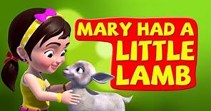 Mary Had A Little Lamb Nursery Rhymes for Children