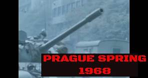 PRAGUE SPRING 1968 SOVIET INVASION OF CZECHOSLOVAKIA RAW NEWSREEL FOOTAGE 75472