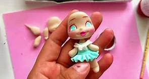 como hacer muñecas con porcelana fría - bisçuit - polymerclay