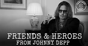 Friends & Heroes x Johnny Depp | Pantheon Art