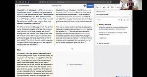 Tutorial: How to translate a #Wikipedia article - #OAweek 2020