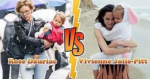 Rose Dauriac (Scarlett Johansson's Daughter) VS Vivienne Jolie-Pitt Transformation ★From 00 To Now