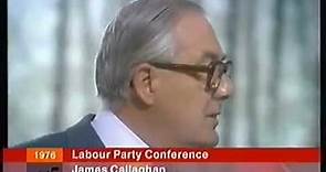 James Callaghan Speech, Labour Party Conference 1976