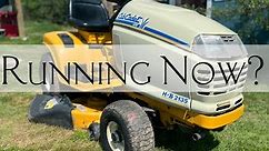 Riding Lawnmower Repair: Cub Cadet HDS 2135