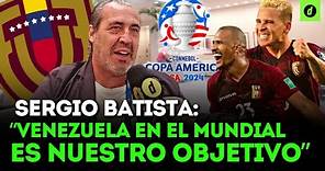 Sergio Batista: "Hay que tenerle respeto a la selección peruana" | Depor